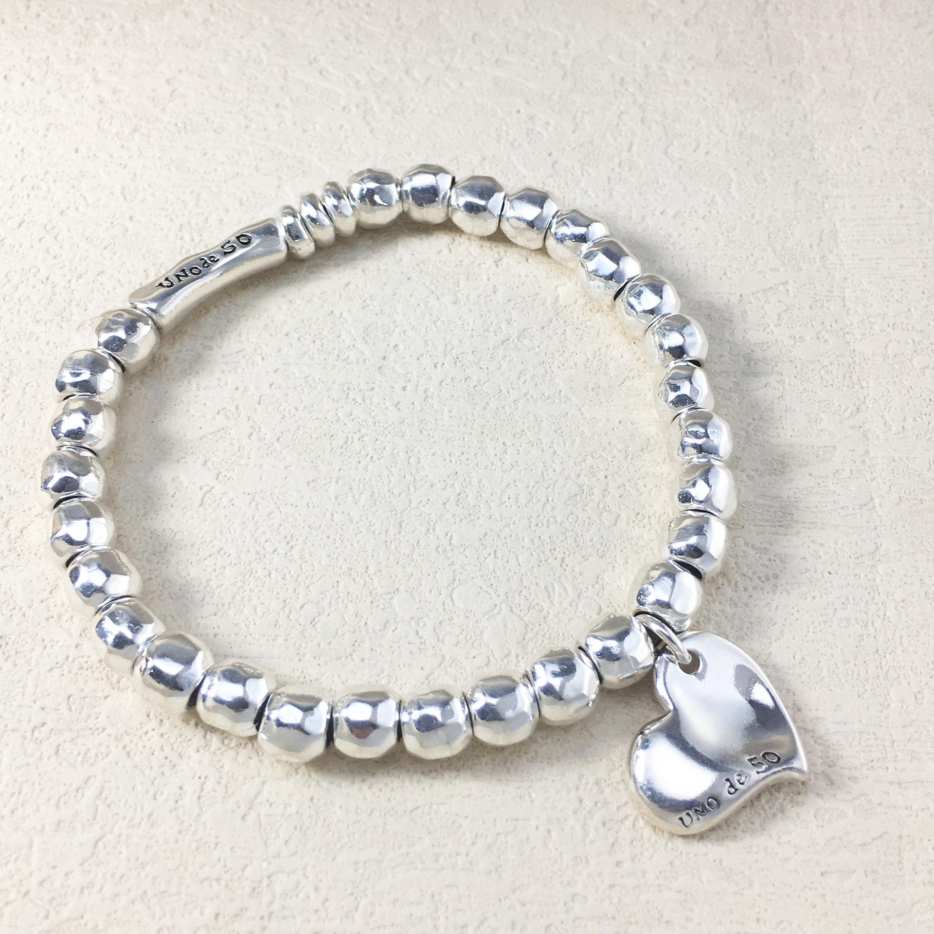 2024 UNOde50 European & American Heart Chain Women s Jewelry Gift