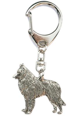 Belgian Shepherd British Art Dog Keychain Collection