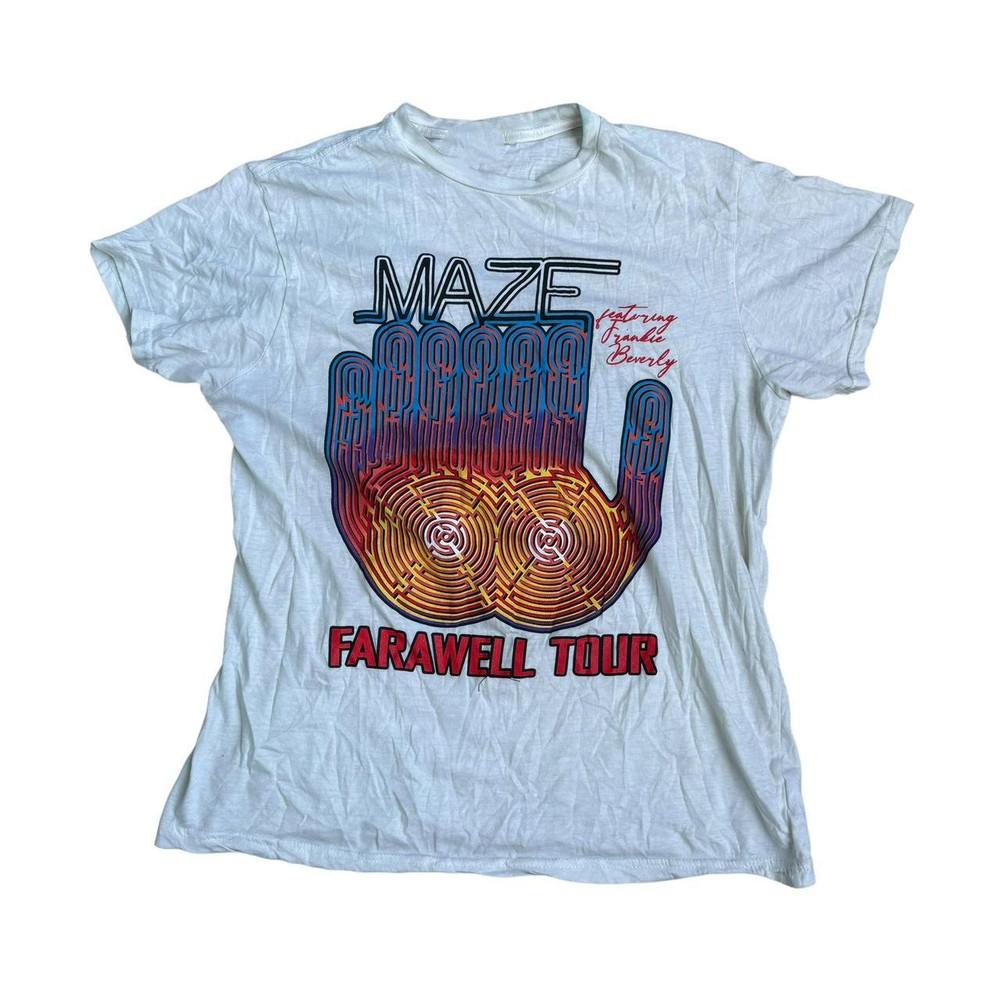 MAZE Featuring Frankie Beverly Final TOUR T-shirt TMB3154 Unisex T-Shirt XXL