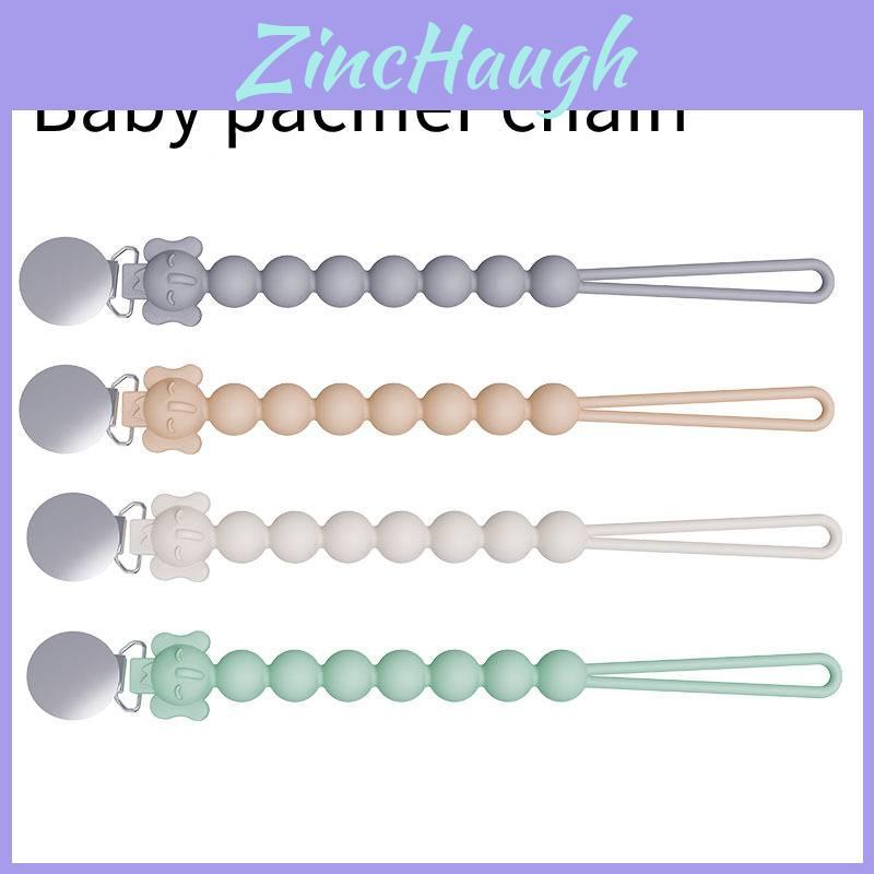 Non-toxic Pacifier Leash With Stainless Steel Lock
