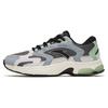 Cushioning Slip Resistant Abrasion Resistant Low Top Running Shoes Men's Gray Black Green 112315503-5