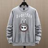 Spring and Autumn Plus Size Sweatshirt Men's Round Neck Loose Big Belly Casual Long-sleeved Bottoming Shirt  4XL-11XL