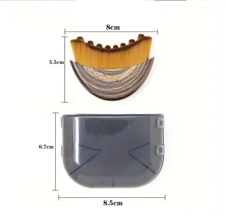 Ergonomic Lymphatic Contour Face & Body Massage Brush
