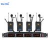 Vshuo DC-6 4-Channel Wireless Lapel Microphone System