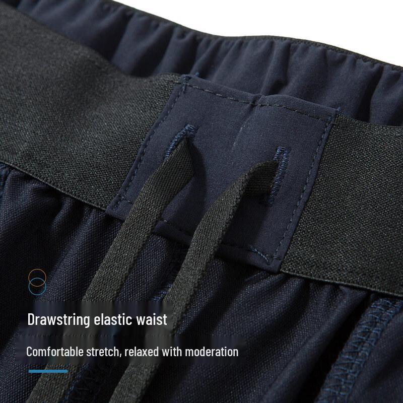 MONTAGUT Ice-Cool Linen-Tencel Blend Casual Long Pants