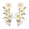 Daisy Clothing Applique Exquisite Clothes Patches Flower Embroidered Patches  Sewing