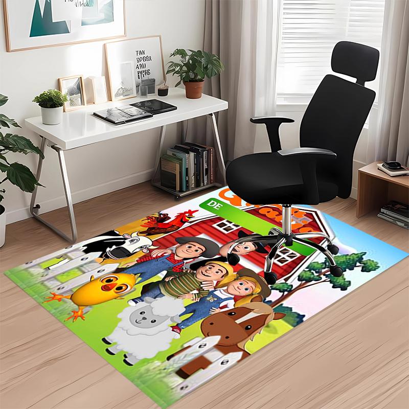 La Granja de Zenón Printed Carpet, for Office Chair Living Room Bedroom Kitchen Room Decor Gifts.