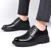 Men's Business Leather Shoes Spring New Fashion Versatile Non-slip Wear-resistant Best Man Shoes Kitchen Work Shoes