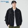 JEANSWEST Men's 2025 Autumn Loose Fit Denim Jacket
