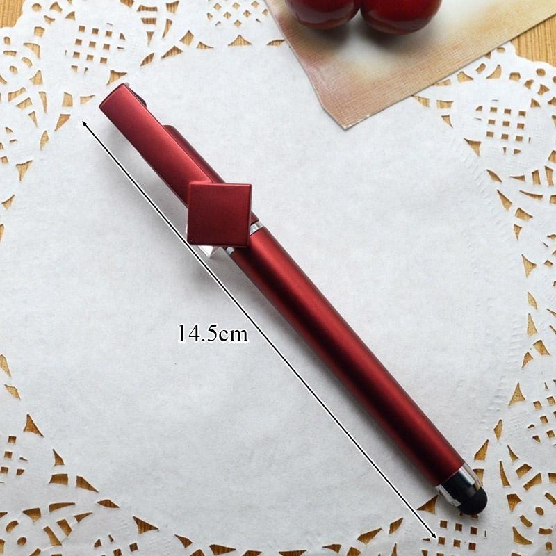 2Pcs/set student colored pen creative mobile office Pen Multi-function Mobile Phone Support
