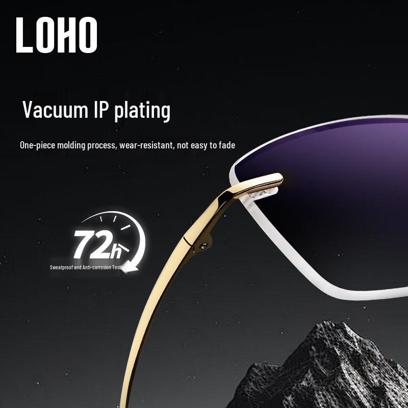 ZEISS Lightweight Titanium Rimless Blue Light Eyeglasses