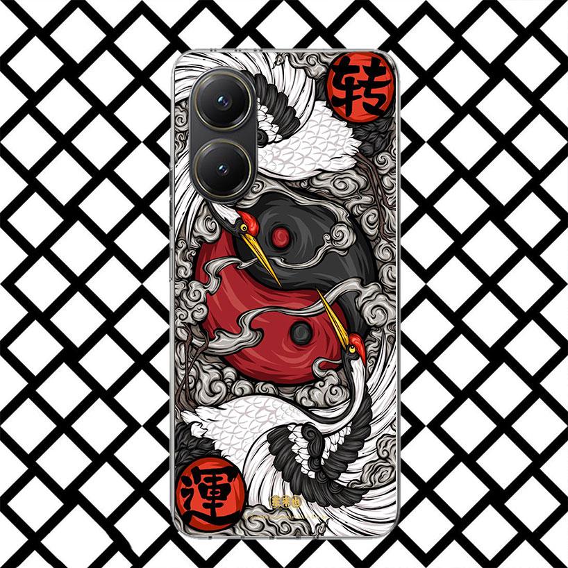 Koi-Fisch Kunst Handyhülle für Xiaomi Poco F7 Ultra X7 X6 X5 Pro X4 Gt M8 M7 Redmi 15 15C 13 13C 12 12C Weiche Hülle Fundas Poco F7 U