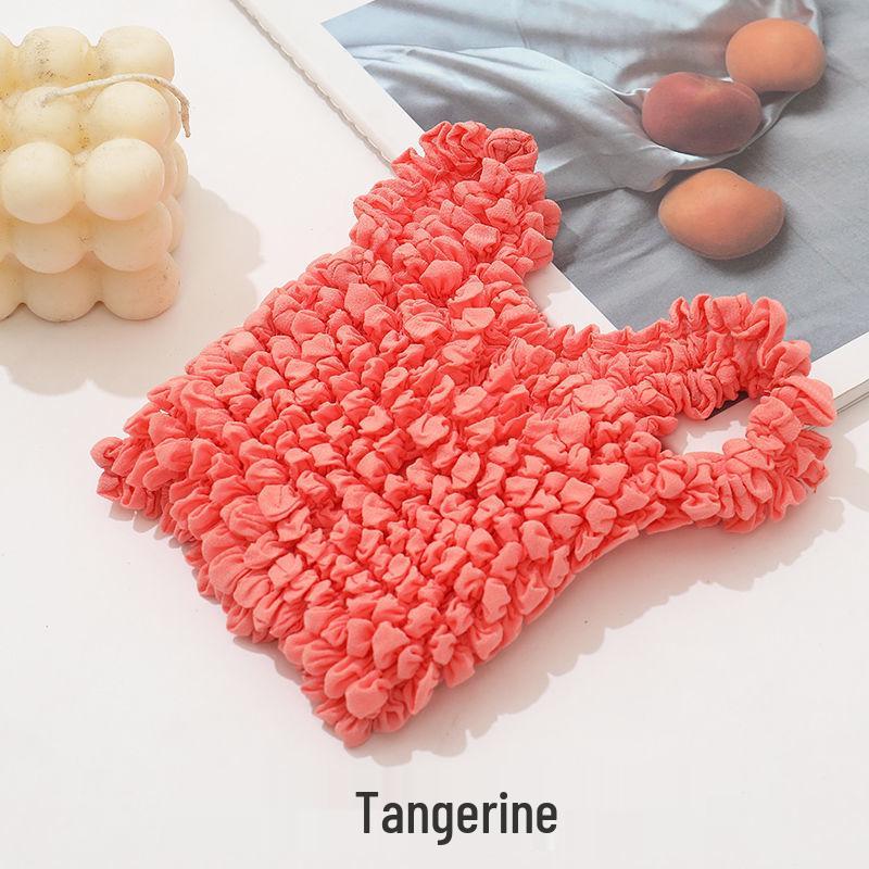 Miura Telescopic Pleated Handheld Bag - Hedgehog Design