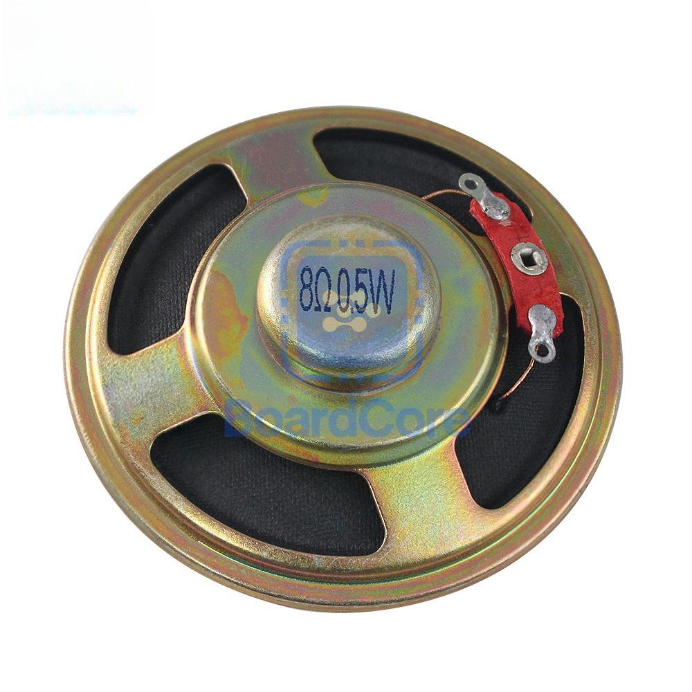5PCS 8R 0.5W Mini Ultra-thin Horn Speaker Diameter 20mm 23mm 28mm 29mm 32mm 36mm 40mm 50mm 57mm Loudspeaker 0.5W 8 Ohm Speaker