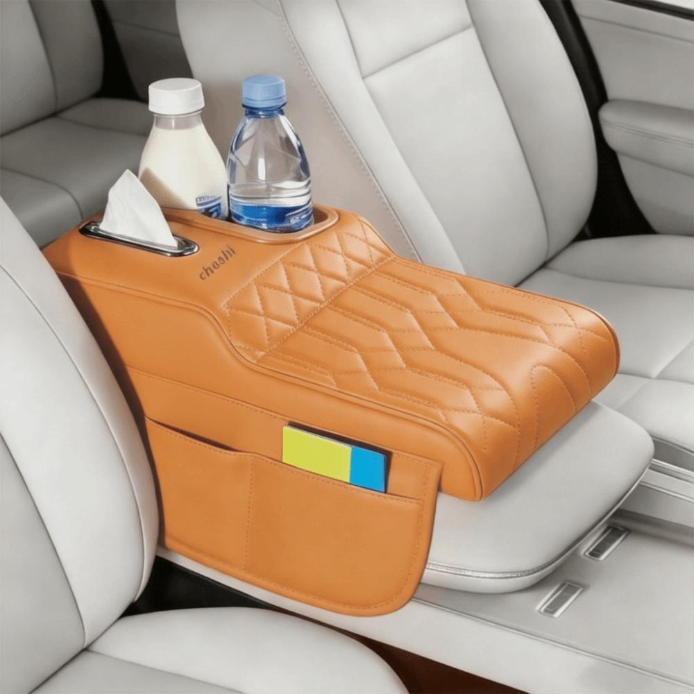 Portable Armrest Pad PU Leather Elbow Support Pad Durable Car Armrest Pillow Universal