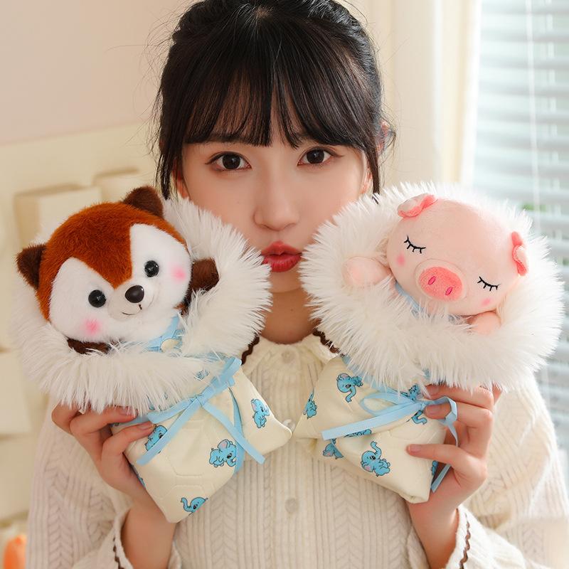 Cute Plush Toy Soft Touch Dolls Accompany Gifts Wedding Throws Small Dolls
