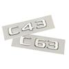 Cdnwbp1 2025 Hot 3d ABS Logo C200 C220 C180 C300 C350 C400 Emblem Letters Car Trunk Badge Sticker For Mercedes Benz C CLASS W204 W205 Ac