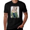 Mysterious Unisex In A Green Dress Tshirt Fashion Casual Short Sleeve Tshirt