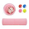 Hamster Crawl Tunnel for Small Animals, Flexible Plastic Tube for Indoor Burrowing Activity, Covered Rest Space and Habitat Enrichment Use