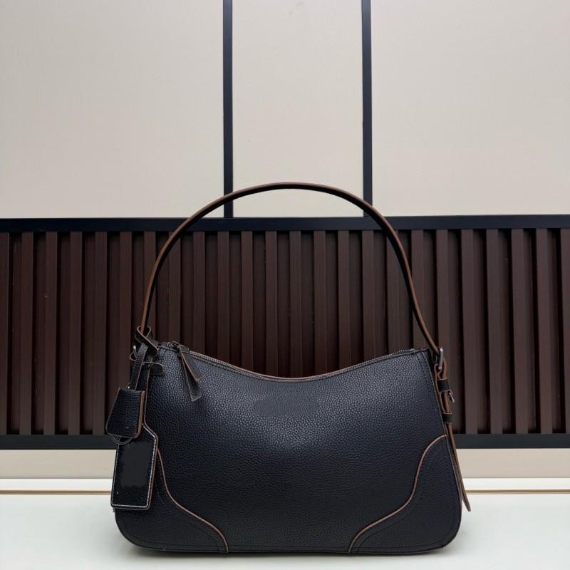 Womens 26 Hobo Bag Genuine Leather Crossbody Shoulder Handbag Large Size Versatile Fashion