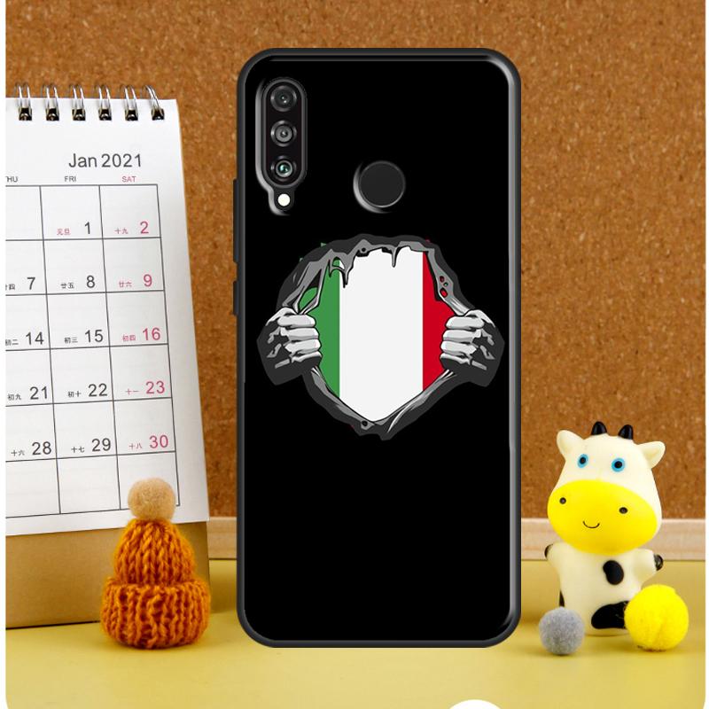 Italy Flag Vintage Italian For Huawei Nova Y72 Y70 Y91 Y90 Y60 Y61 Y73 3i 7i 8i 11i 12i 9 10 SE P20 P30 P40 Lite Case