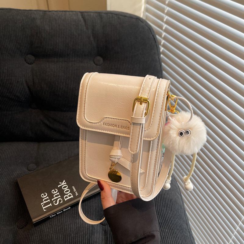 Versatile Small Square Bag Women's New Fashion Niche Design Shoulder Messenger Bag Mobile Phone Bag