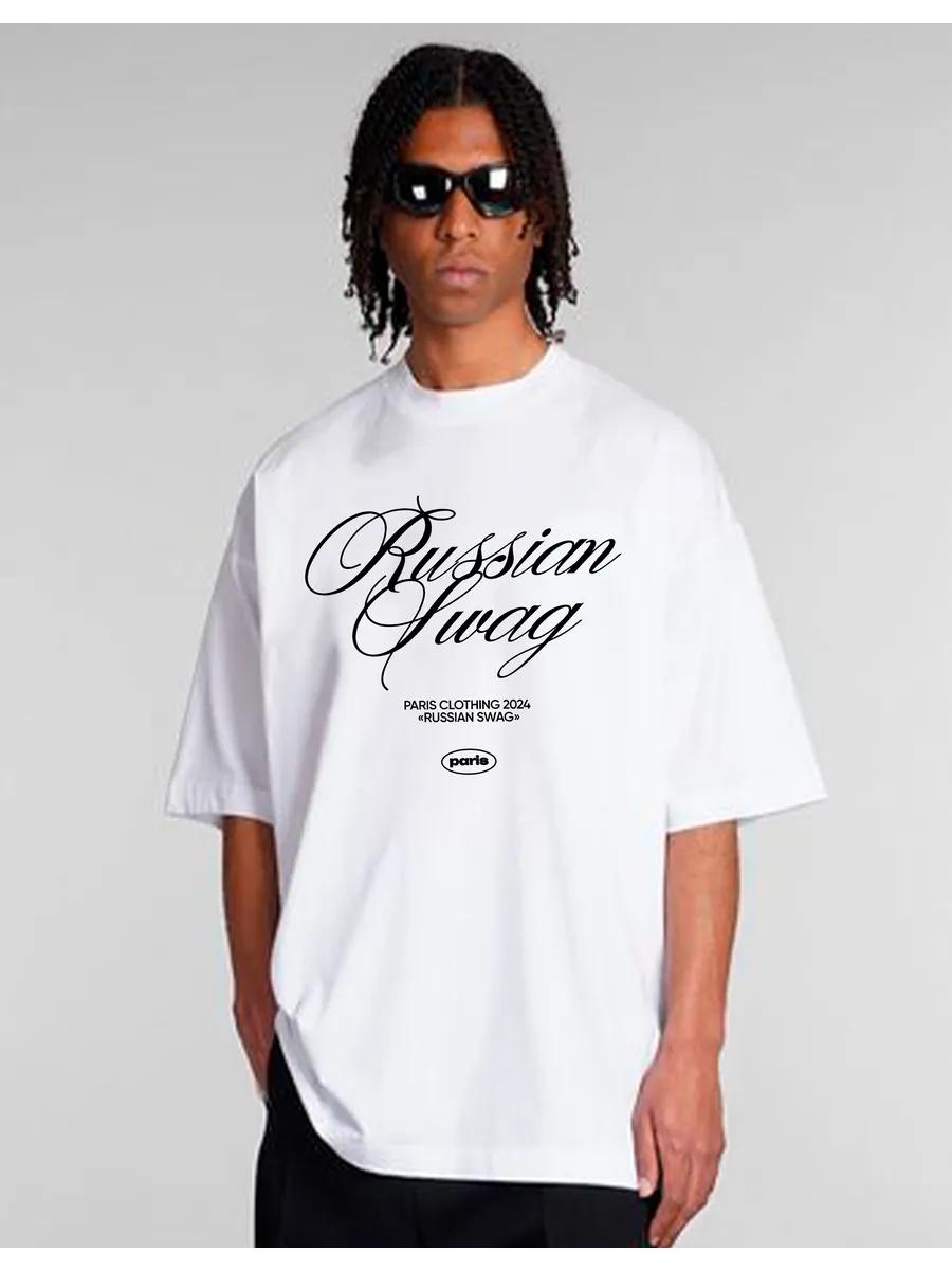 Oversized y2k printed T-shirt L
