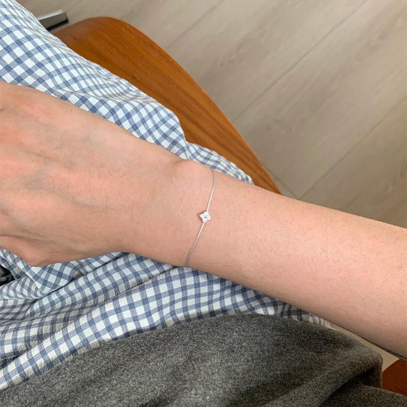 Neues Intarsien Glänzender Zirkon Blume Vintage Armband Für Frauen Mädchen Eleganter Zarter Schmuck Für Party Geschenk
