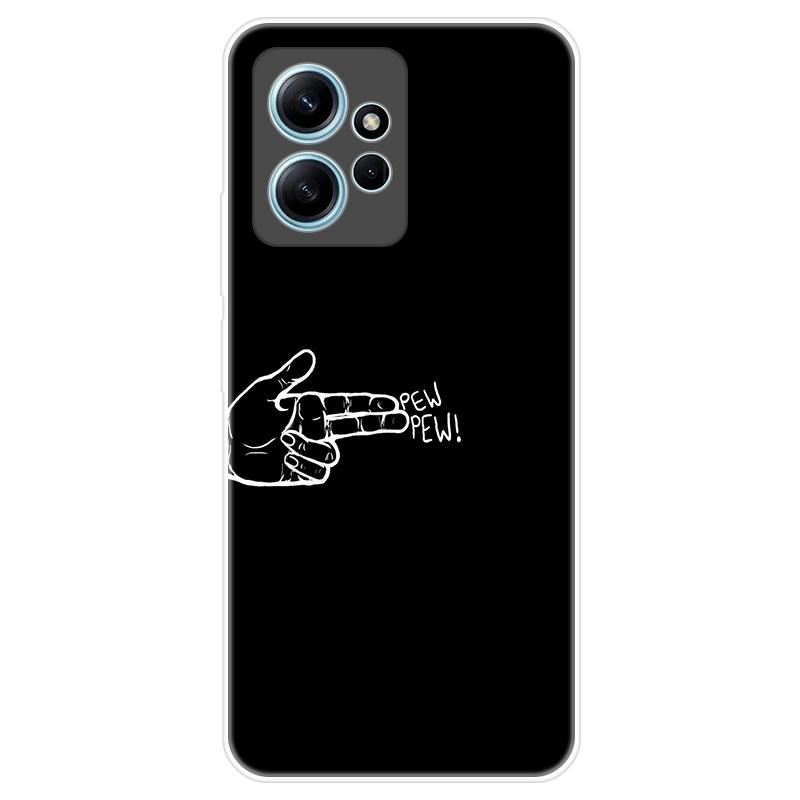 Per Xiaomi Redmi Note 12 Note12 4G Custodia morbida in silicone Cover posteriore Cartoon Phone Case Diversificazione