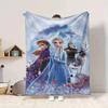 1Pc Frozen Adventure Blanket Soft And Comfortable Casual Warm Camping Travel Christmas Halloween Xmas Gift M928452