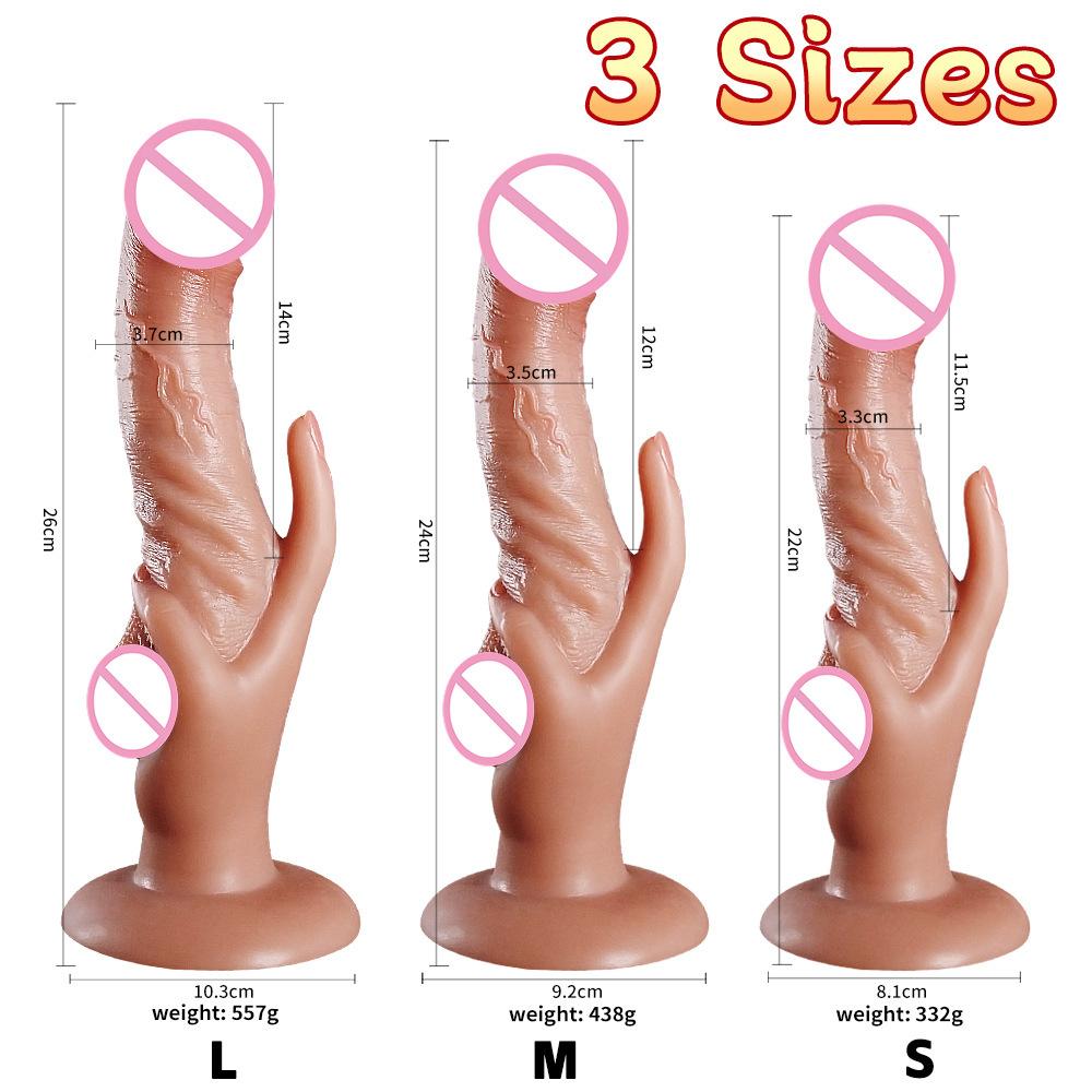 Soft Silicone Realistic Penis Dildo Adult Women Intimate Pleasure Toys