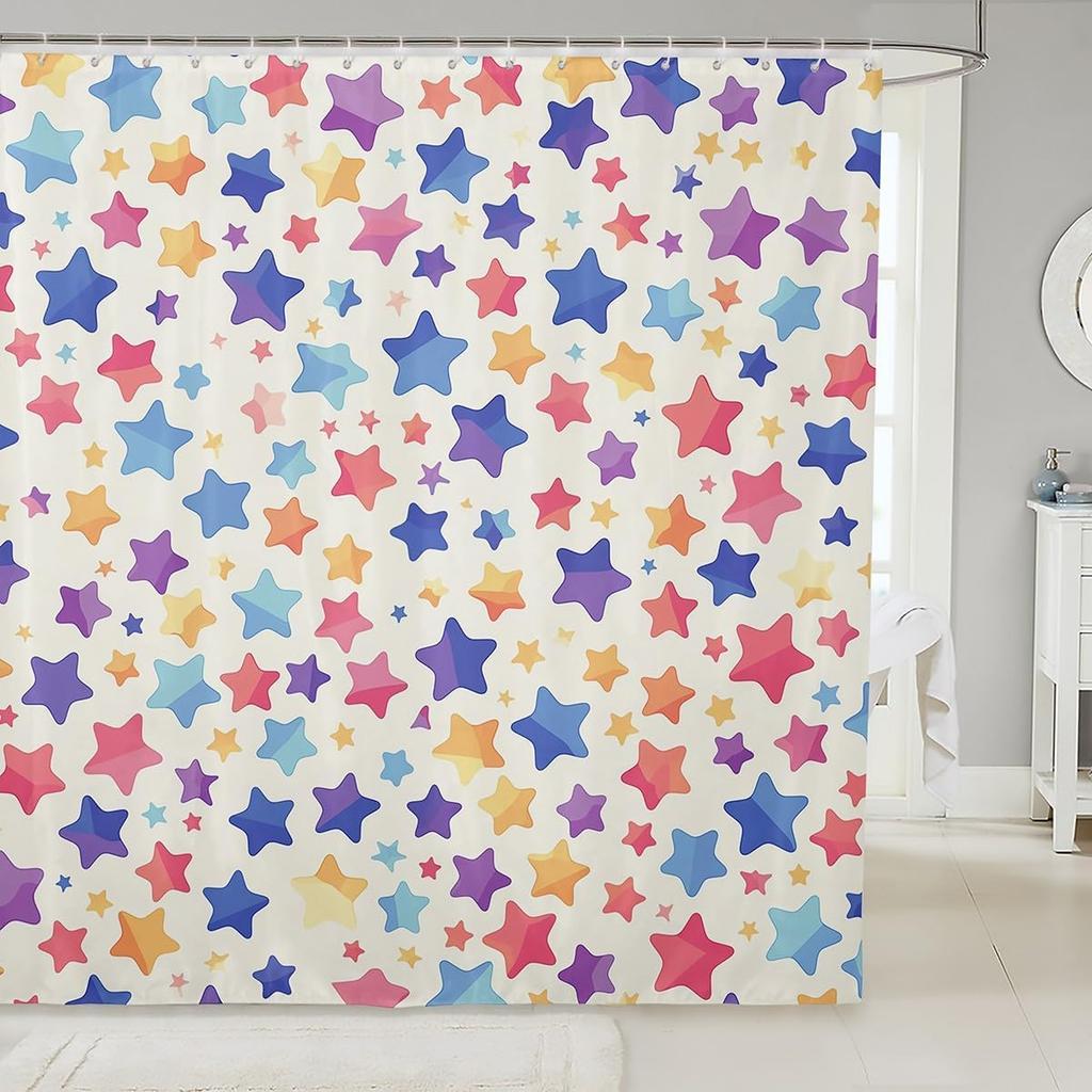 Cardinal Bird Shower Curtain Spring Themed Bath Curtain For Boys Girls Teens Rustic Farmhouse Themed Bathroom Decor Farm Red