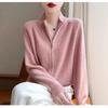 Men's Casual Polo Collar Knitwear: Spring/Summer Solid Color Short Sleeve Pullover