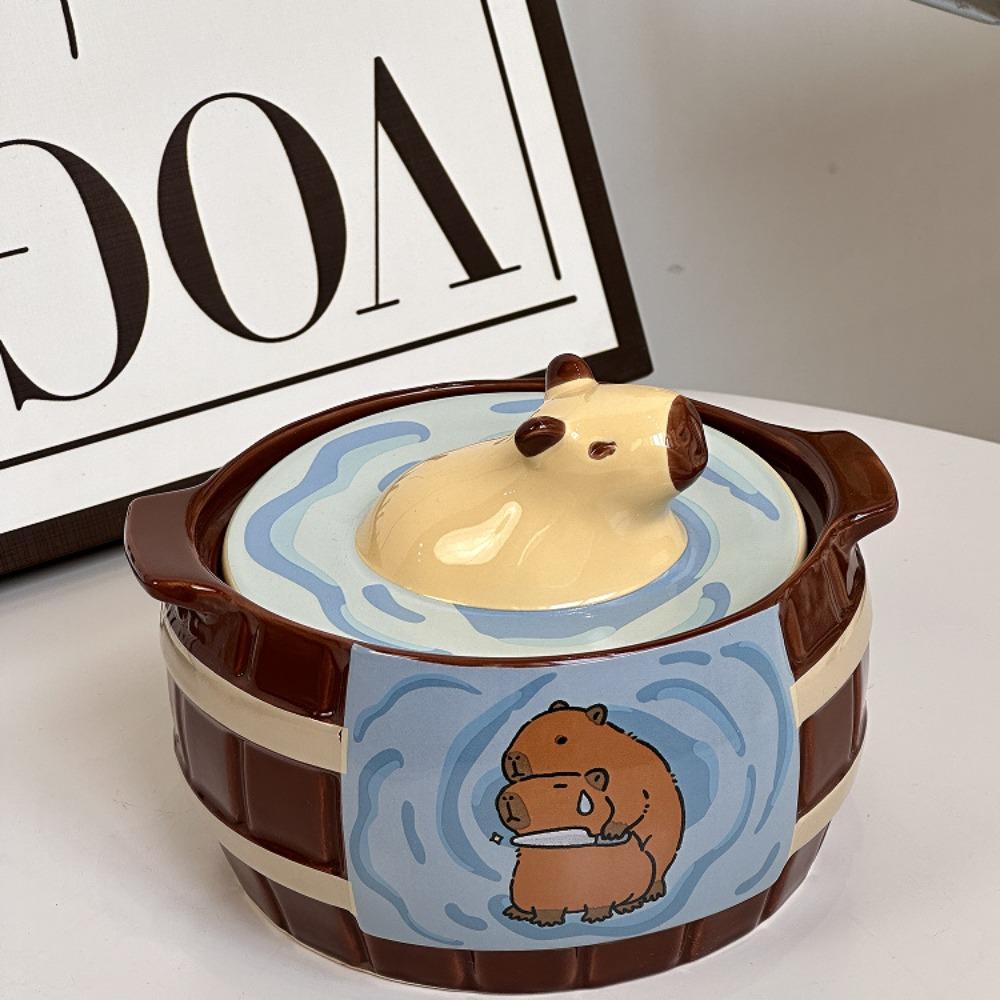 Capybara Capybara Tasse Mignonne Grande Capacité Tasse en Céramique Cadeau Cadeau d'Anniversaire