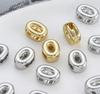 1pc Alphabet Bead Polished Design Mini 3D Bubble 26 Letter Charm for DIY Necklace Bracelet Jewelry Making