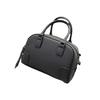 Cowhide Women's Bags, One-shoulder Crossbody Women's Bags, Fashionable Large-capacity Soft Leather Handheld Round Bags, Simple