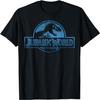 Jurassic World Blue Dinosaur Scale Logo T-Shirt