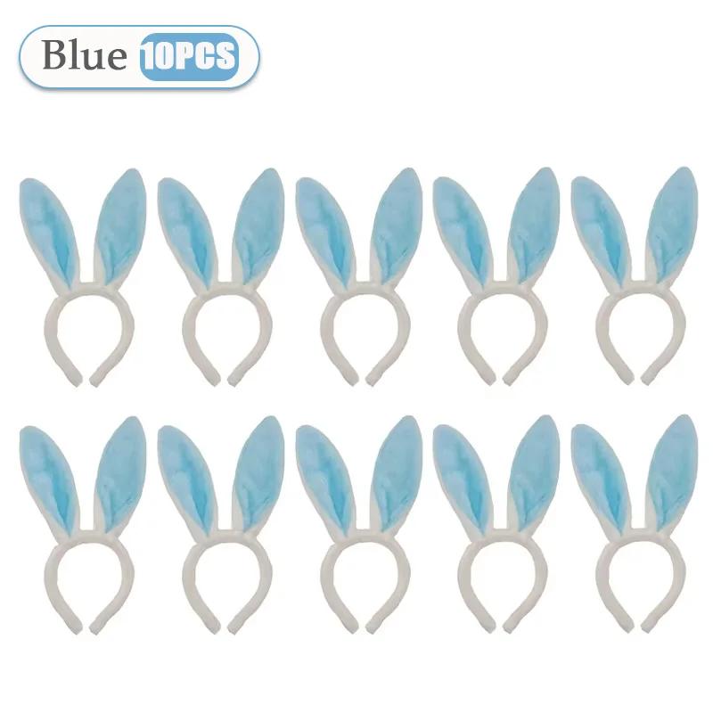 1-15 STÜCKE Niedliche Hasenohren Stirnbänder Niedliche Plüsch Hasenohren Haarband Osterdekoration Kostümparty Cosplay Haarreif Haaraccessoires