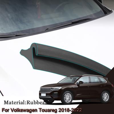 Araba sızdırmazlık bandı ön cam kaput Spoiler dolgu kenar koruma şeritleri etiket aksesuarları Volkswagen Touareg 2018-2022 için