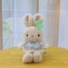 New Bunny Doll Plush Toy Soft Cute Rabbit Doll Soothing Rabbit Doll Giving Girlfriend Birthday Gift