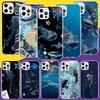 Ocean Whale Shark Phone Case For iPhone 17 Air 16 15 Plus 11 14 Pro Max 13 Mini 12 7 8 + SE Pattern Art Customized Cover 17 Air