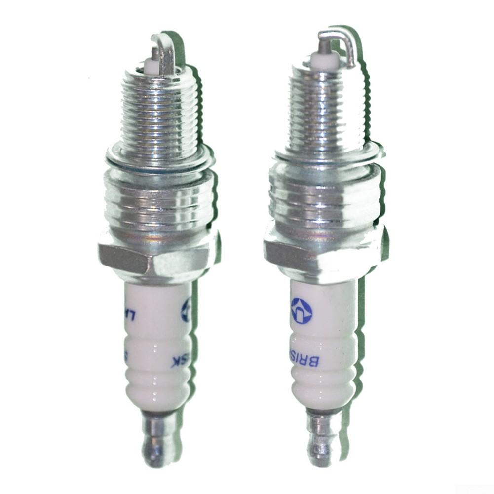 2pcs Spark Plug Brushcutter Parts Durable For Fuxtec