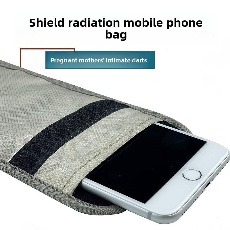Dubbellaagse stralingsbeschermende telefoonhoes: Anti-Tracking Signaal Afschermtas