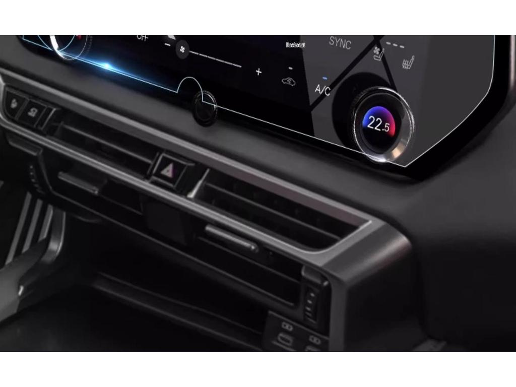 Lexus RX350 Zentrales Bedienfeld Displayschutzfolie für Navigation/500H Verbesserungen