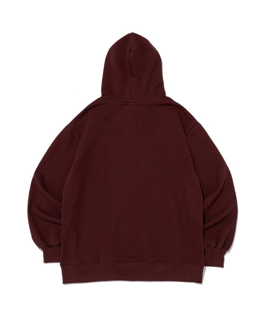 Amerikanischer Logo Hoodie (Wein)