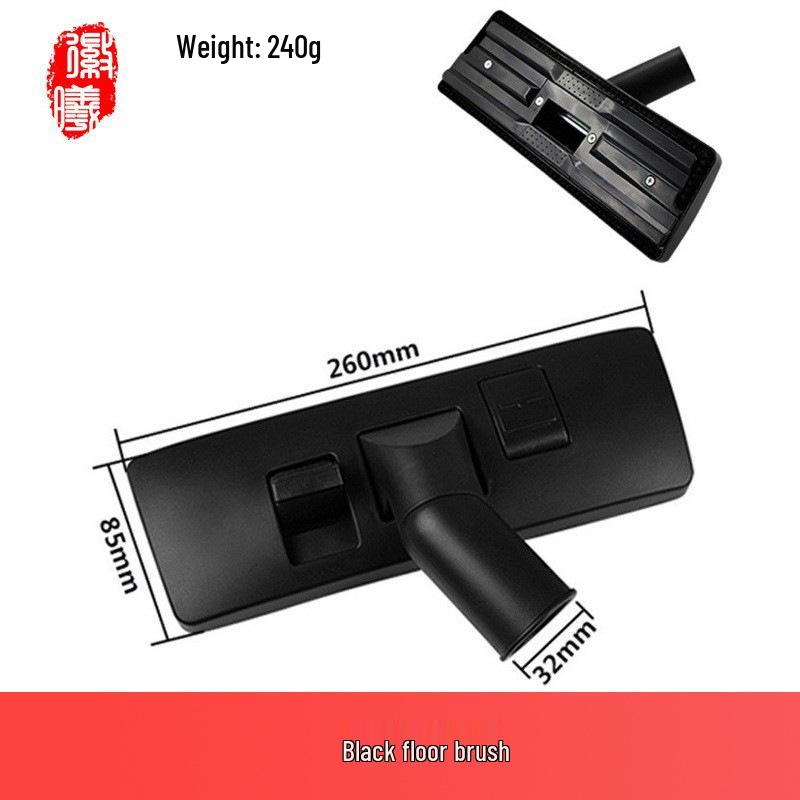 

Аксессуары для пылесоса Numatic Henry: Металлическая коленчатая трубка, удлинительная трубка, шланг и напольная щетка.