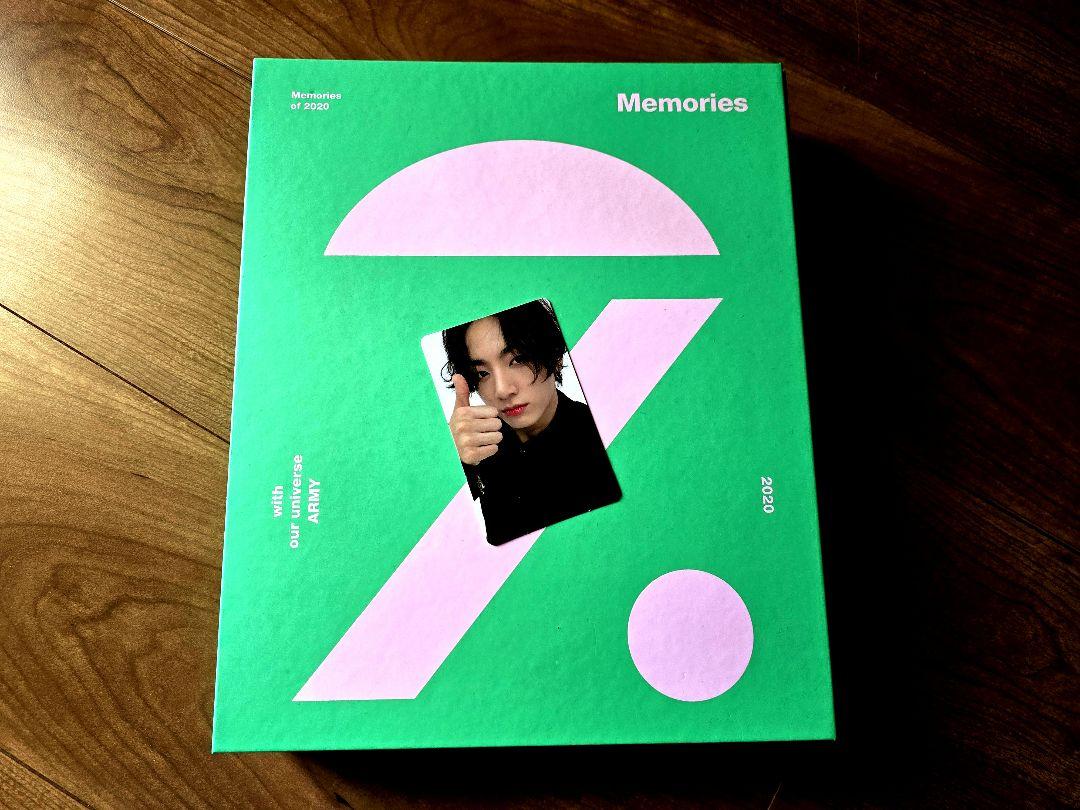 

[USED] BTS MEMORIES 2020 DVD (Trading Card Jungkook)