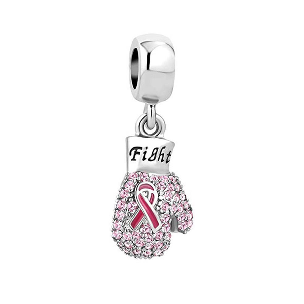 New Beautifulcopper Medical Series Pill Pink Ribbon Pendant Fit Original Diy Bracelet Necklace Fashion Accessories Gift