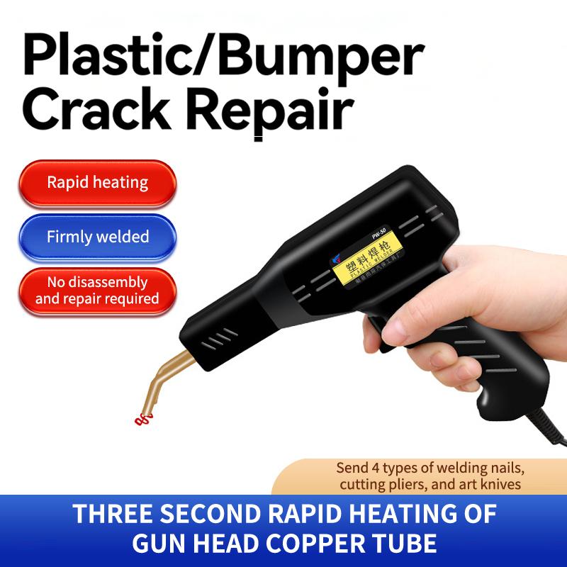 Plastic Staple Welding Gun Thermal Stapler Pvc Repair Machine Plastic Soldering Auto Bumper Repair Tool