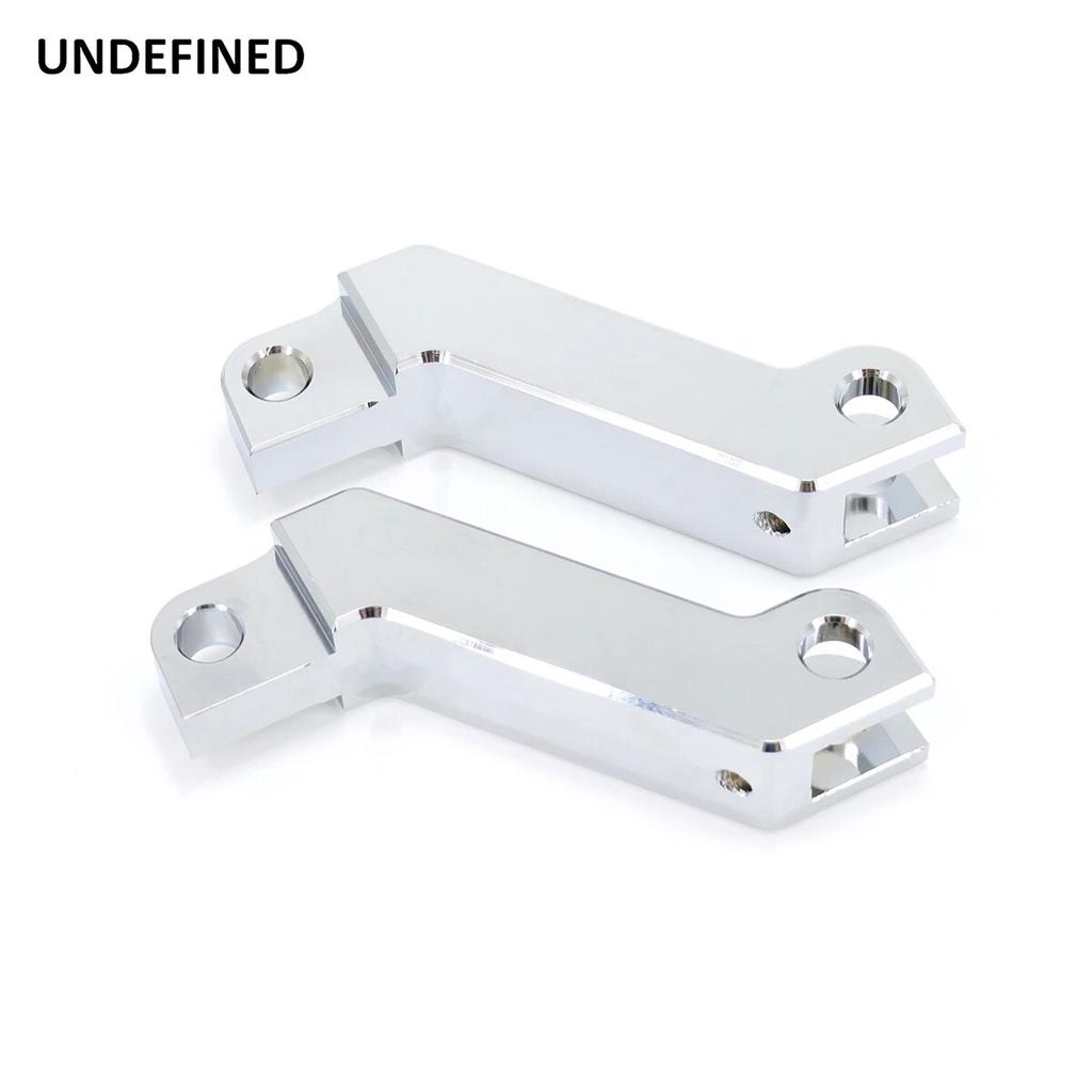 Motorcycle Male Mount Foot Pegs Support Extension Bracket for Harley Sportster 883 Softail Fatboy Dyna Chopper Bobber Universal